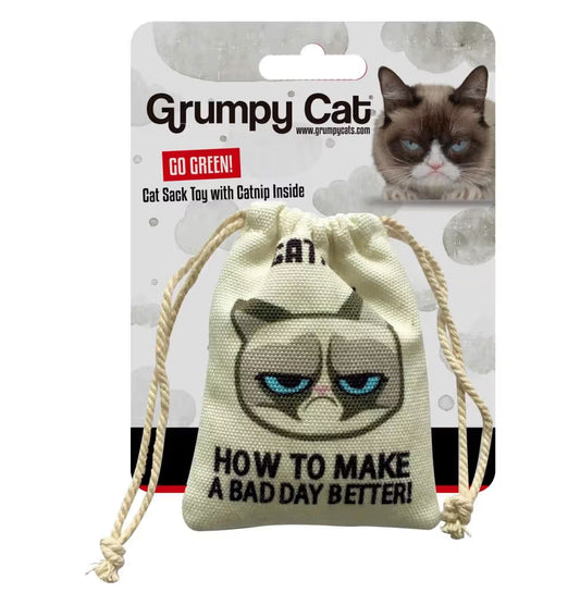 Grumpy Cat Catnip Cat Sack - Saco para gato