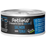 Petfield Premium Pet Food Gato Grain-Free Salmón y Atún - Comida húmeda para gato