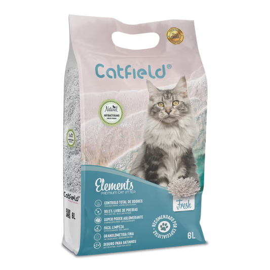 Catfield Elements Fresh - Clumping cat litter with Marseille soap scent
