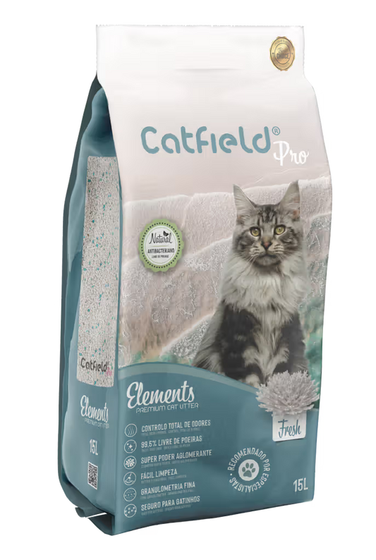 Catfield Elements Fresh - Clumping cat litter with Marseille soap scent