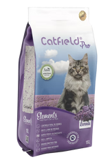 Catfield Elements - Arena aglomerante para gato con aroma a lavanda