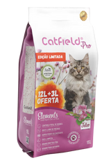 Catfield ELEMENTS Talc Special Edition - Arena aglomerante para gato con aroma a talco