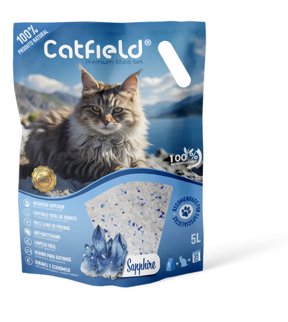 Catfield Premium Saphire Gato - Areia para gato