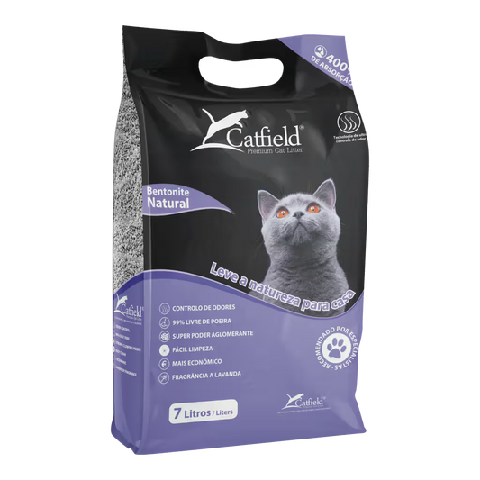 Catfield Premium Cat Litter Lavender Cat - Cat litter