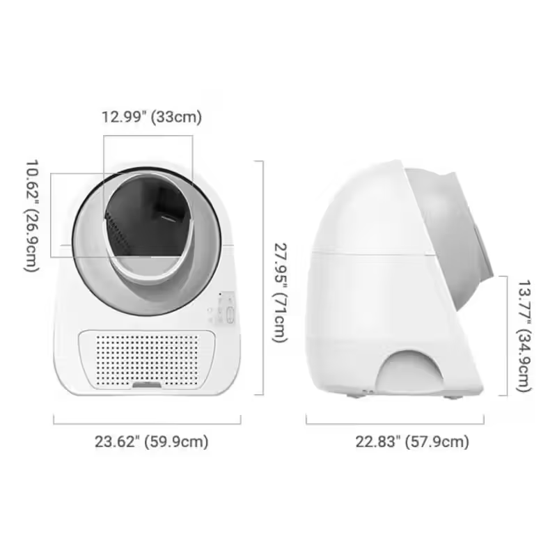 CatLink Luxury Pro-X Ultra - Smart AI automatic litter box for cats