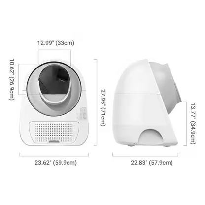 CatLink Luxury Pro-X Ultra - Smart AI automatic litter box for cats
