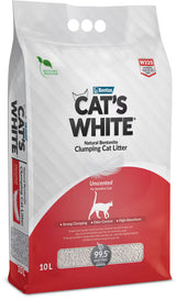 Cat's White Natural Gato - Arena aglomerante para gato