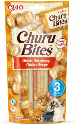 Churu Bites Gato Adulto Pollo - Snack para gato