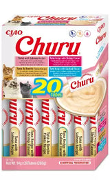 Churu Creamy Cat Treat Pack 20 Seafood Variety