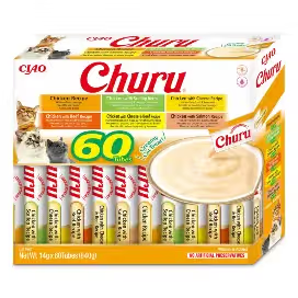 Churu Creamy Gato Adulto Variedad de Pollo - Snack para gato