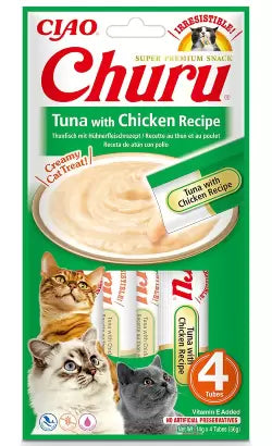 Churu Creamy Cat Tuna and Chicken Grain-Free - Cat treat