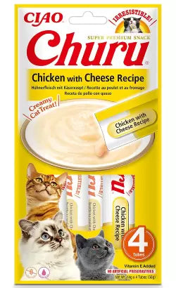 Churu Gato Adulto Pollo y Queso Grain-Free - Snack para gato