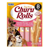 Churu Rolls Cão Adulto Frango e Salmão - Snack para cão