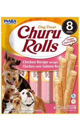 Churu Rolls Dog Treat Chicken and Salmon Wrap Recipe