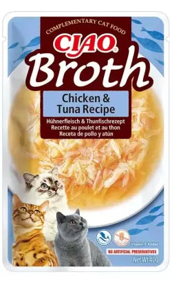 Ciao Cat Broth Adult Cat Chicken and Tuna - Wet cat food