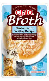 Ciao Cat Broth Chicken and Scallop Recipe