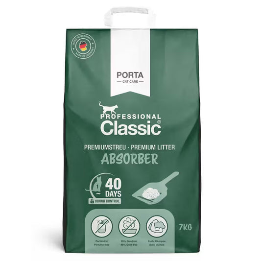 Classic Professional - Arena aglomerante con bloqueador de olores para gato