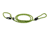 Kiwi Walker Rope Lead 2in1 Green / Black - Correa para perro