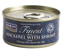 Fish4Pets Fish4Cats Finest Cat Mackerel and Shrimp - Wet cat food