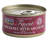 Fish4Pets Finest Cat Mackerel and Anchovy - Wet cat food