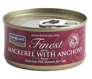 Fish4Pets Finest Cat Mackerel and Anchovy - Wet cat food