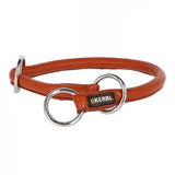 Kerbl Roma Leather Collar Cognac