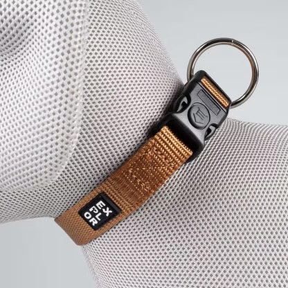 Duvo Plus Explor Classic Castanha Camel - Collar para perro