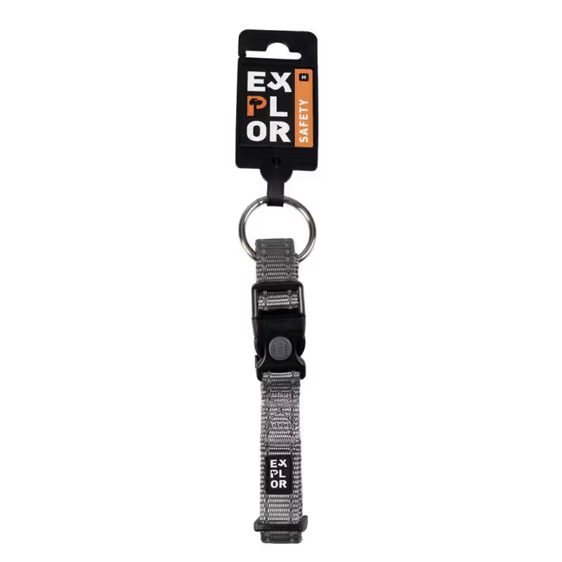 Duvo Plus Explor Classic Cinzento - Dog collar