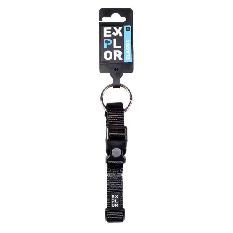 Duvo Plus Explor Classic Preto - Dog collar