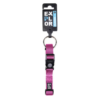 Duvo Plus Explor Classic Rosa - Dog collar