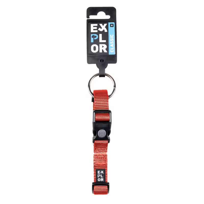 Duvo Plus Explor Classic Vermelho - Collar para perro