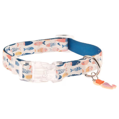 Ferribiella Coleira Motif Sardinhas - para perro