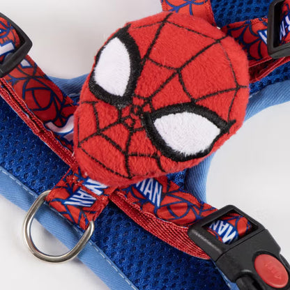 Disney & Warner Bros Conjunto Arnês e Trela Spider Man - para gato e cão