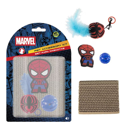 Disney & Warner Bros Spider Man - Set de juguetes para gato