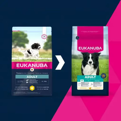 Eukanuba Dog Adult Medium Breed Chicken 15Kg