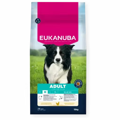 Eukanuba Dog Adult Medium Breed Chicken 15Kg