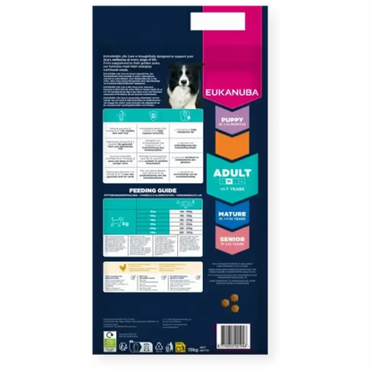 Eukanuba Dog Adult Medium Breed Chicken 15Kg