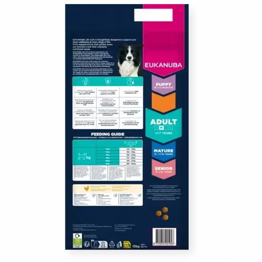 Eukanuba Dog Adult Medium Breed Chicken 15 kg