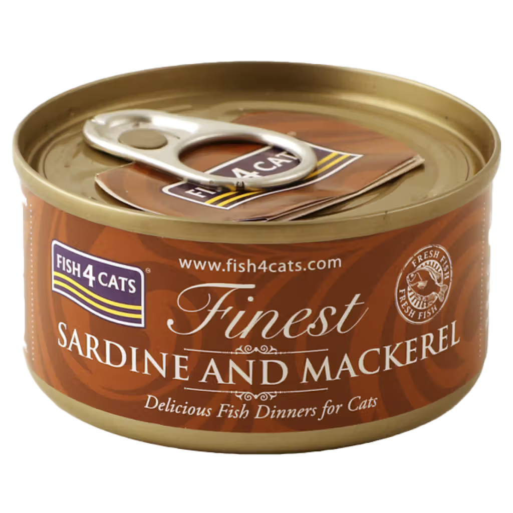 Fish4Pets Finest Cat Sardine and Mackerel - Wet cat food