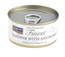 Fish4Pets Finest Cat Sardine and Anchovy - Wet cat food