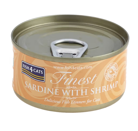 Fish4Pets Finest Cat Sardine and Shrimp - Wet cat food