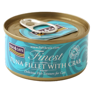 Fish4Pets Finest Cat Tuna and Crab - Wet cat food