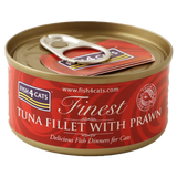 Fish4Pets Finest Gato Atún y Camarón - Comida húmeda para gatos