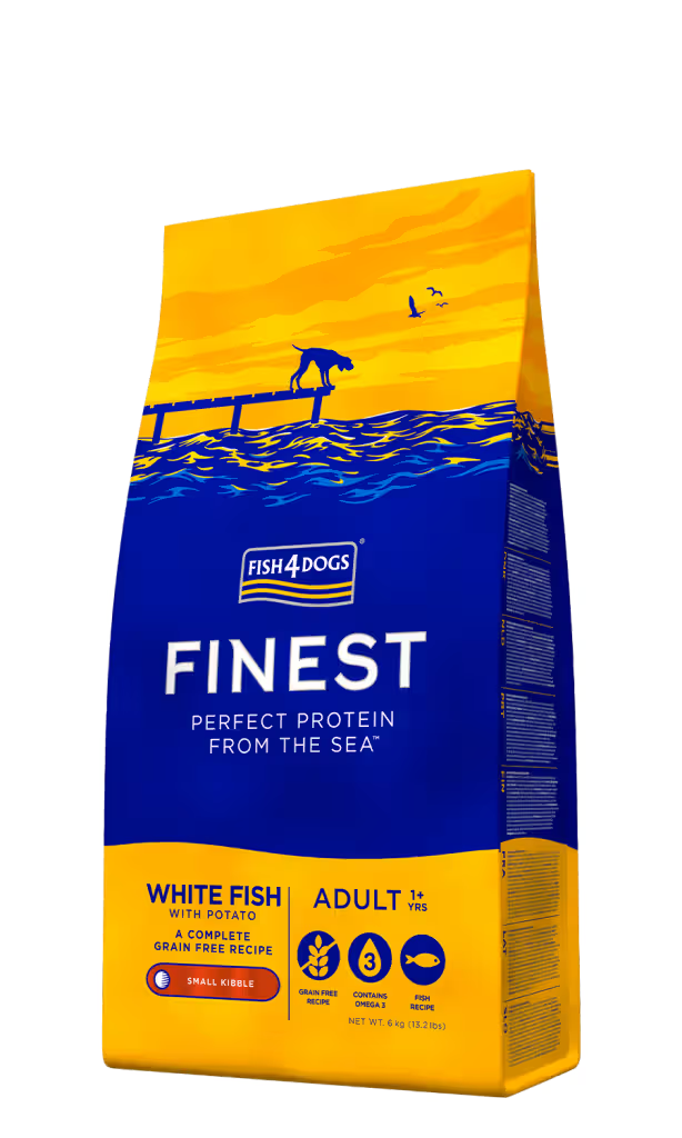 Fish4Pets Finest Cão Adulto Peixe Branco - Ração seca para cão