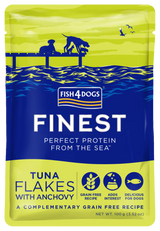 Fish4Pets Finest Perro Grain-Free Atún y Anchoas - Comida húmeda para perro