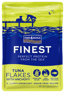 Fish4Pets Finest Perro Grain-Free Atún y Anchoas - Comida húmeda para perro
