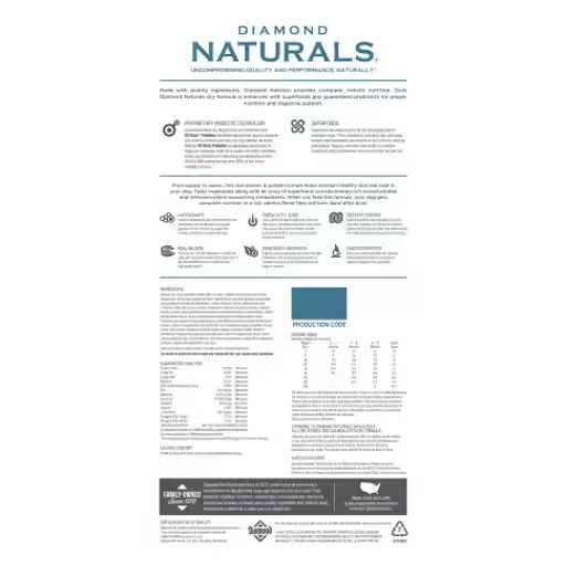 Diamond Naturals Skin&Coat All Life Stages Cao Salmao