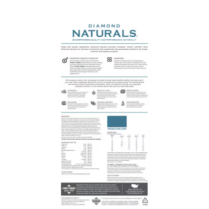 Diamond Naturals Skin&Coat All Life Stages Perro Salmón 7,5Kg