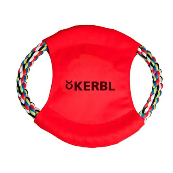 Kerbl Disco Frisbee de corda e nylon - Juguete para perro