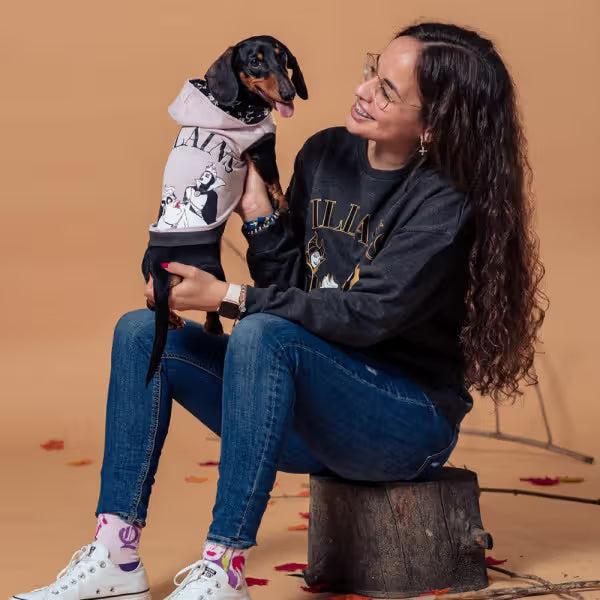 Disney & Warner Bros Sweat Vilãs da Disney Cão - Ração seca para cão